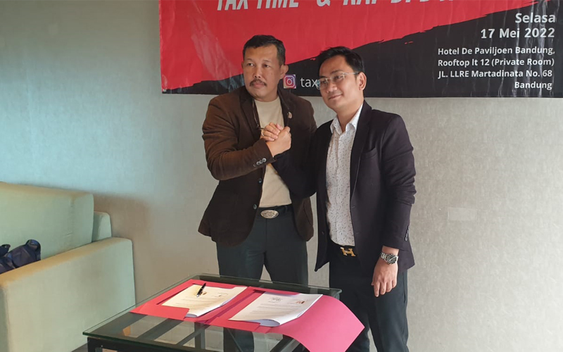 Tax Time Jalin Kerja Sama dengan Kongres Advokat Indonesia Jawa Barat